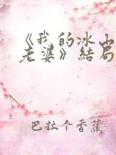 《我的冰山总裁老婆》结局