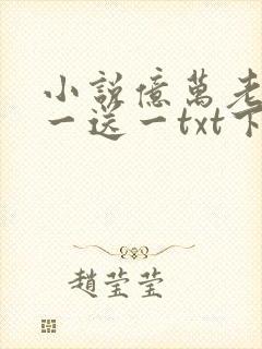 小说亿万老婆买一送一txt下载