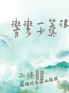 微微一笑很倾城有多少集