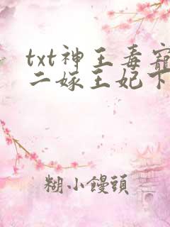 txt神王毒宠二嫁王妃下载