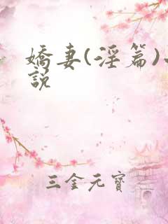 娇妻(淫篇)小说