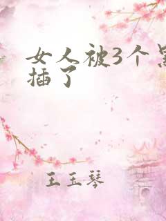 女人被3个黑人插了