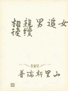 相亲男追女被拒后续