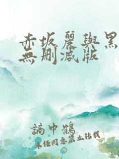 赤坂丽与黑人的无删减版