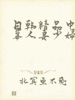 日韩精品中文字幕人妻少妇