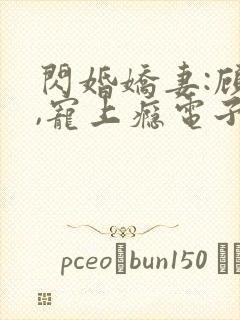 闪婚娇妻:顾少,宠上瘾电子书下载