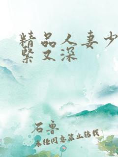 精品人妻少妇又紧又深