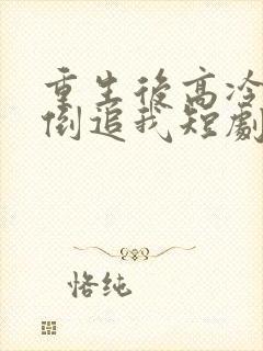 重生后高冷妻子倒追我短剧全集