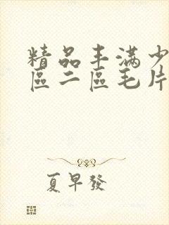 精品丰满少妇一区二区毛片