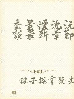 季景怀沈沅溪小说最新章节免费阅读