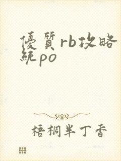 优质rb攻略系统po