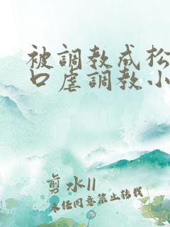 被调教成松货重口虐调教小说推荐