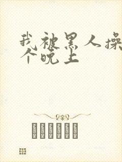 我被黑人操了一个晚上