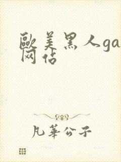 欧美黑人gay网站