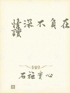 情深不负在线阅读