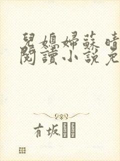 儿媳妇苏晴在线阅读小说免费阅读全文