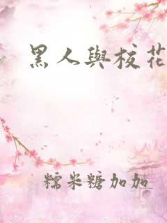 黑人与校花小说