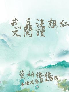 我真没想红啊全文阅读