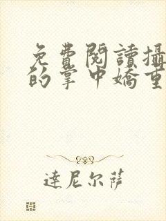 免费阅读摄政王的掌中娇重生了