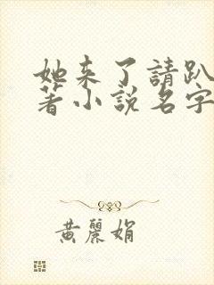 她来了请趴下原著小说名字怎么