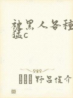 被黑人各种姿势猛c