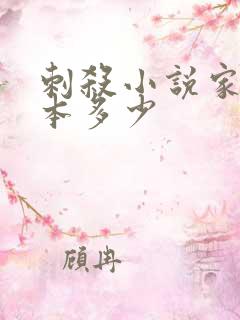 刺杀小说家2成本多少