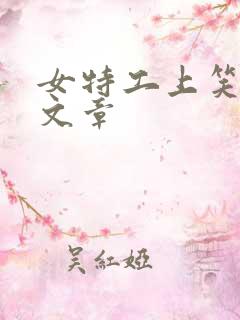 女特工上笑刑作文章