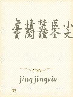 危情禁区小说免费阅读全文最新章节