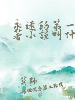 永远的第一名原著小说叫什么