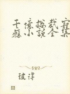 千亿总裁宠妻上瘾小说全集看