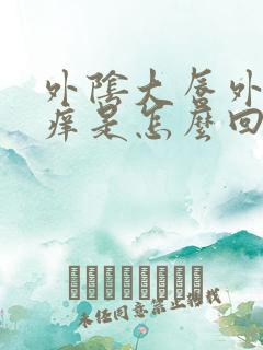 外阴大唇外边缘痒是怎么回事