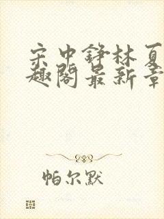 宋中铮林夏移笔趣阁最新章节