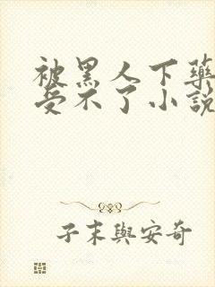 被黑人下药做得受不了小说