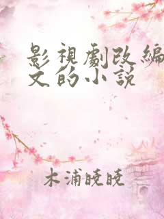 影视剧改编成爽文的小说