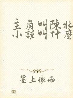 主角叫陈北玄的小说叫什么小说