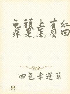 龟头上有红点不痒是怎么回事