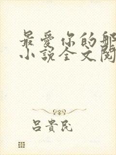 最爱你的那十年小说全文阅读免费