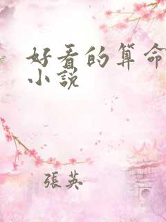 好看的算命风水小说