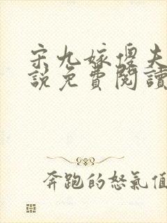 宋九嫁傻夫的小说免费阅读