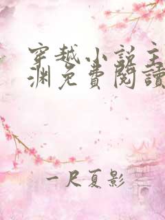 穿越小说主角王渊免费阅读