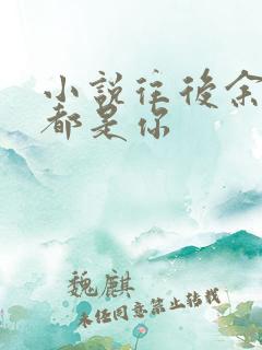 小说往后余生,都是你