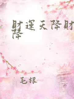 财运天降财运天降