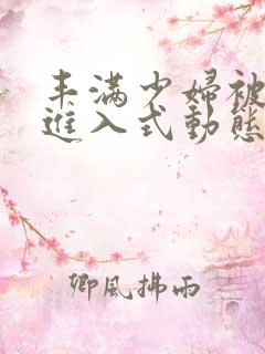 丰满少妇被猛烈进入式动态