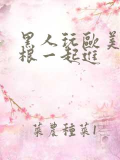 黑人玩欧美人三根一起进