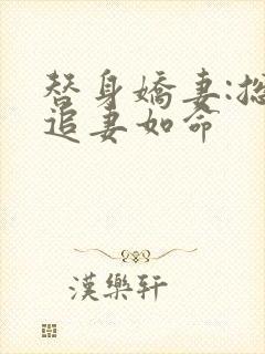 替身娇妻:总裁追妻如命