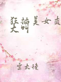 狂插美女爽视频大叫