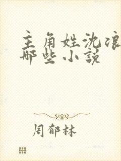 主角姓沈浪的有哪些小说