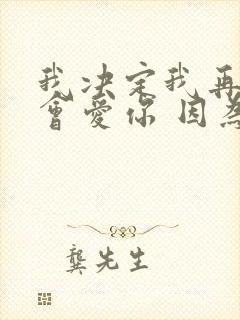 我决定我再也不会爱你 因为你心不在这里