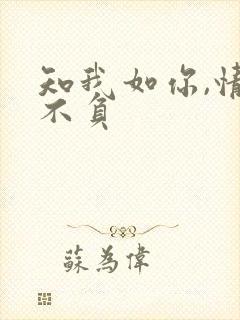 知我如你,情深不负
