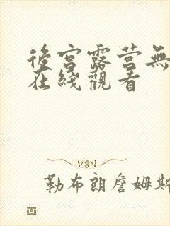 后宫露营无删减在线观看